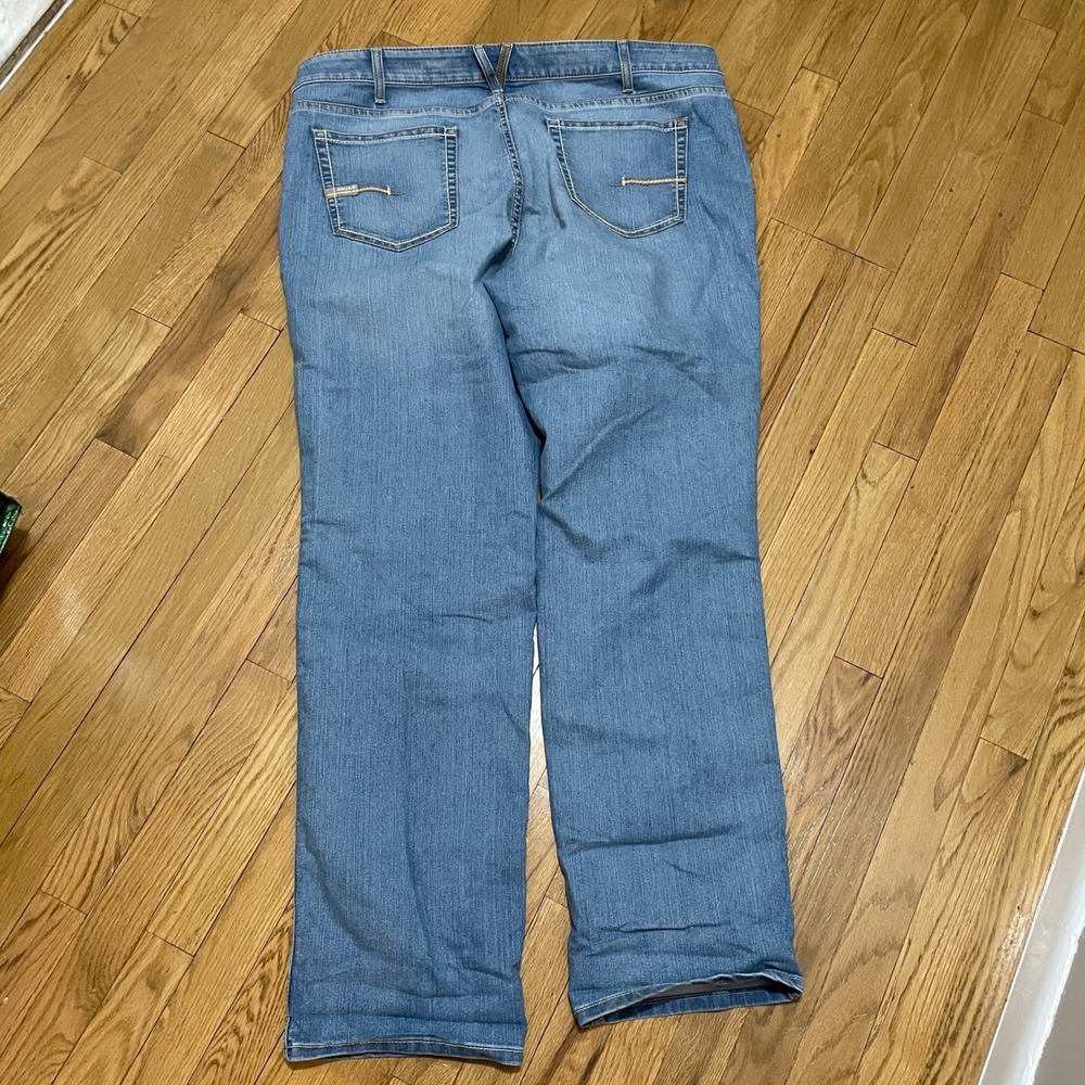 Ariat Women's Straight Leg Jeans - Light Blue - Picture 7 of 7